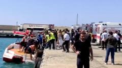 Girne açıklarında bir yolcu gemisi alabora oldu: ‘7 kişi hayatını kaybetti, 23 kişi aranıyor’